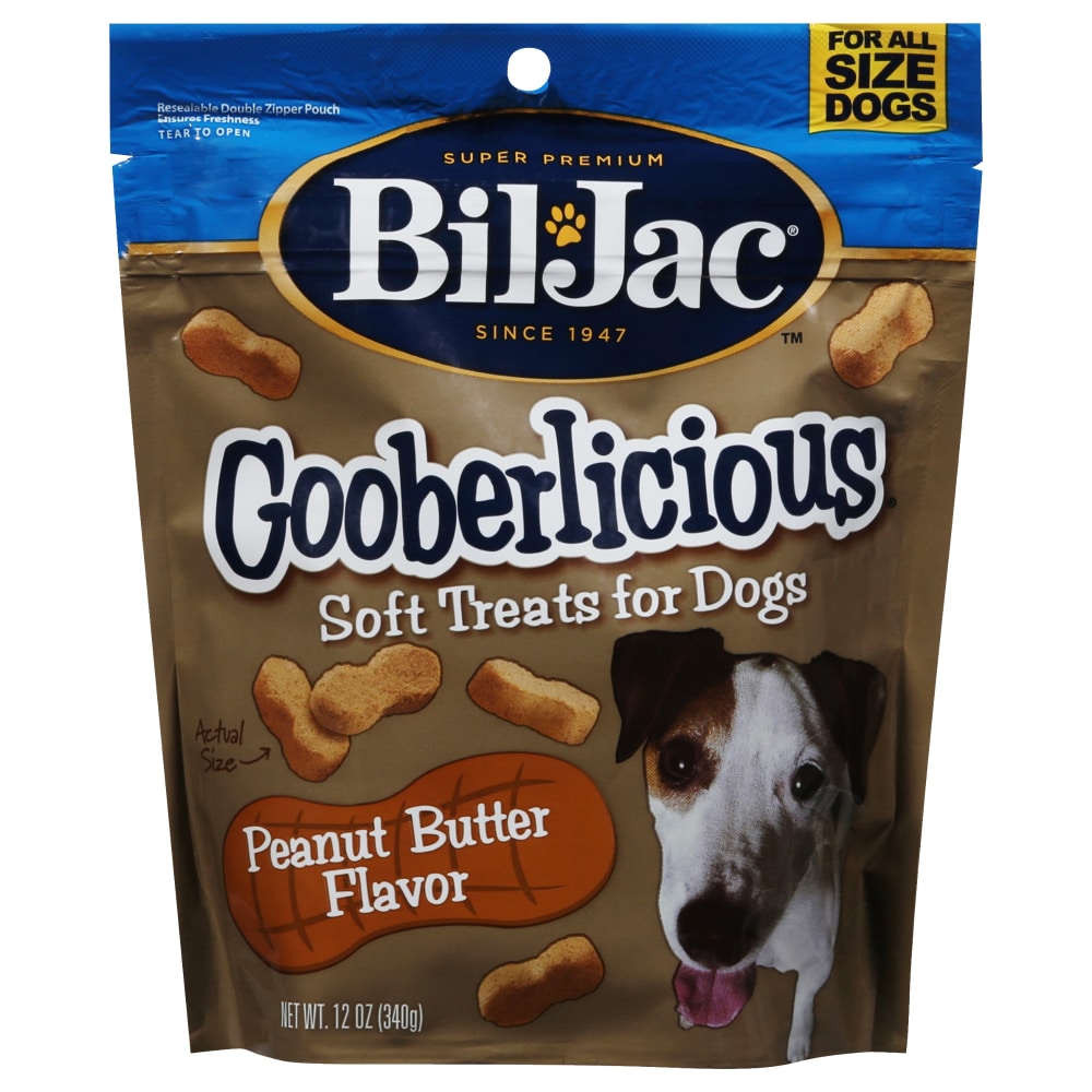 Bil-Jac® Gooberlicious Peanut Butter Flavor Soft Treats for Dogs