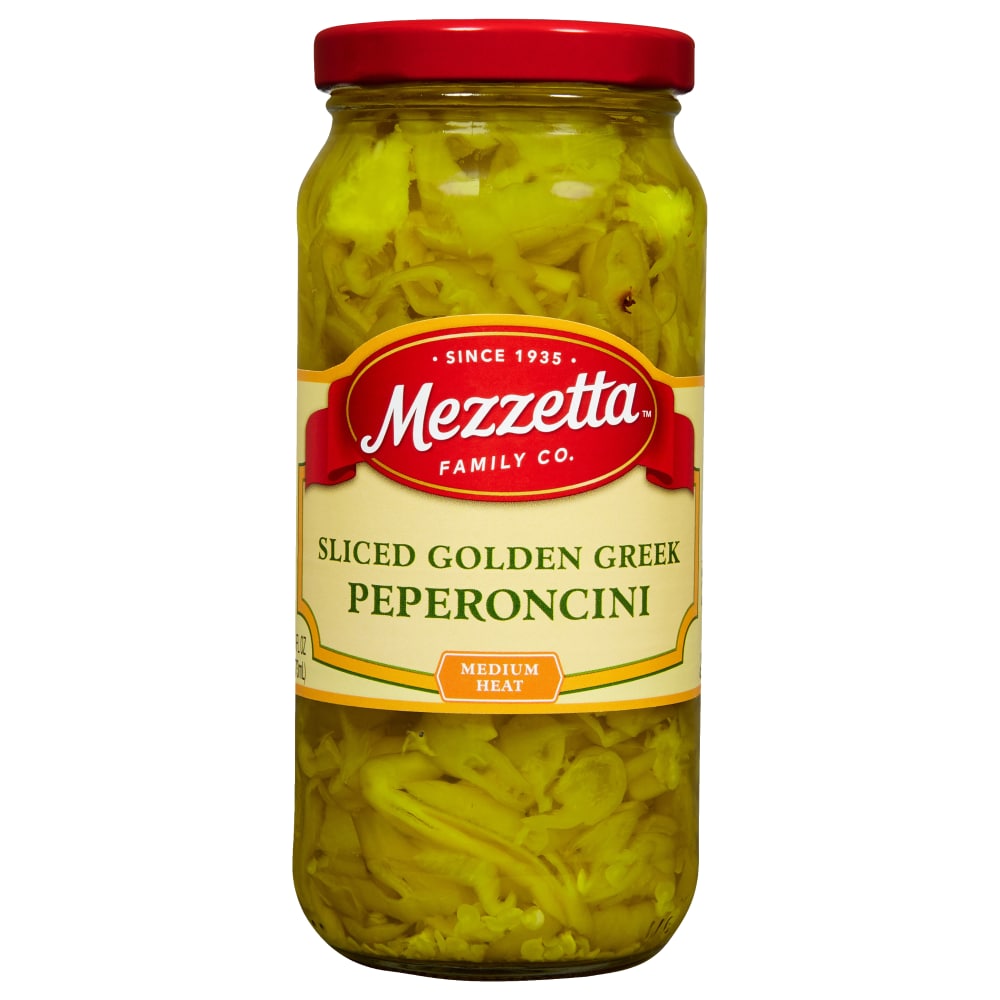 Mezzetta™ Sliced Golden Medium Heat Greek Peperoncini