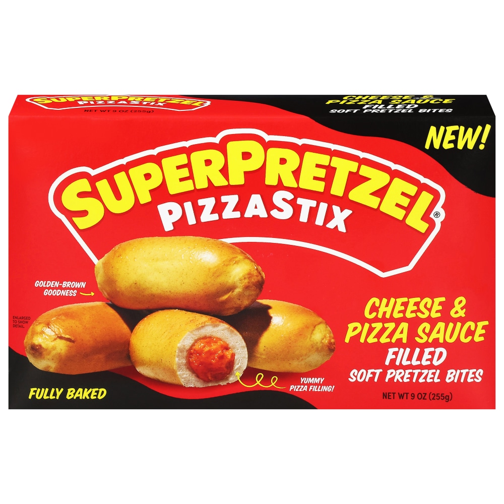 SUPERPRETZEL® PizzaStix Bites