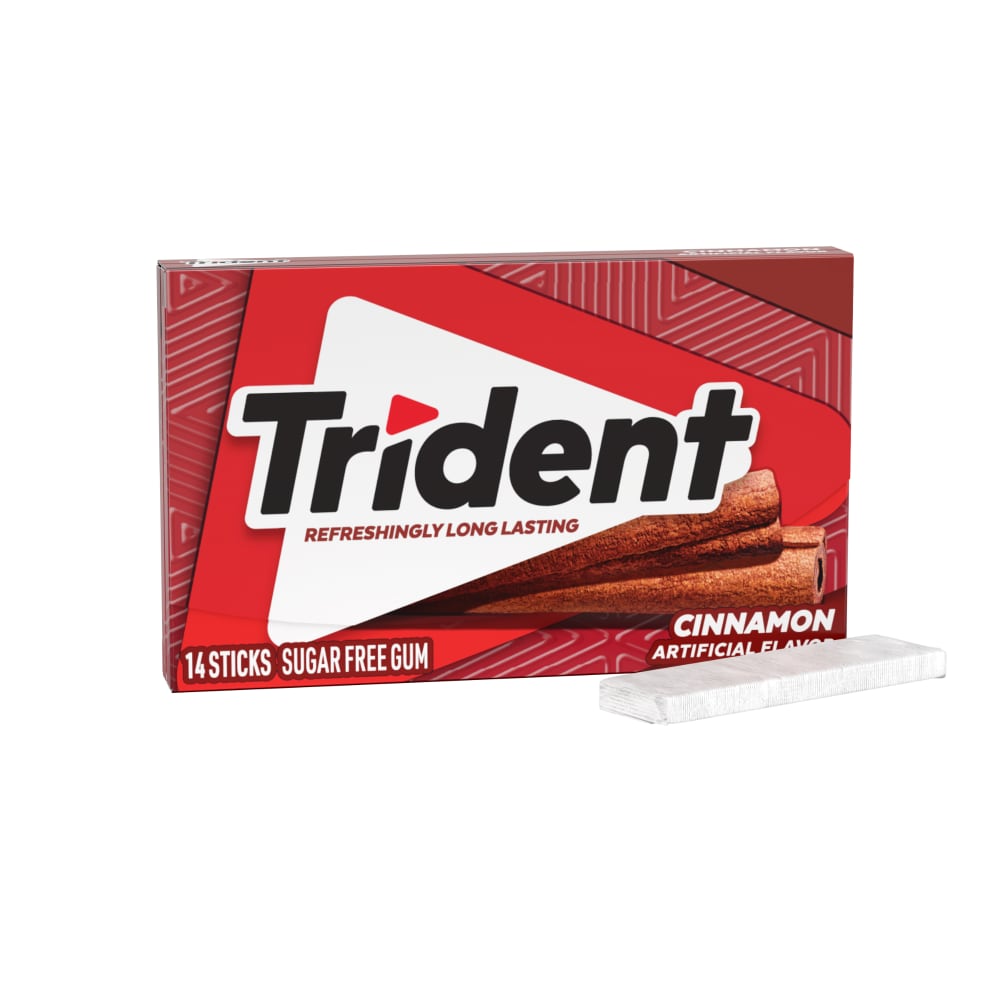 Trident Cinnamon Sugar Free Gum 0.94 oz 14 Count