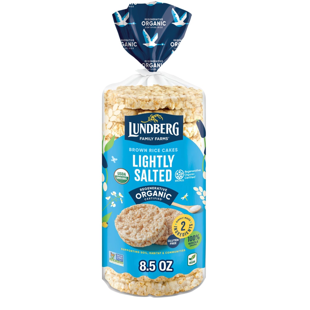 Lundberg Family Farms® Organic Lightly Salted Brown Rice Cakes