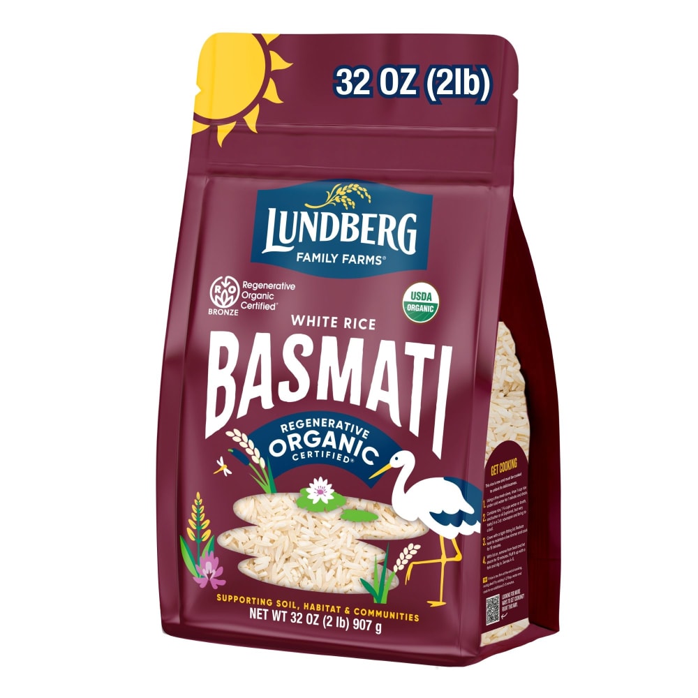 Lundberg Family Farms® Regenerative Organic Certified® Basmati White Rice