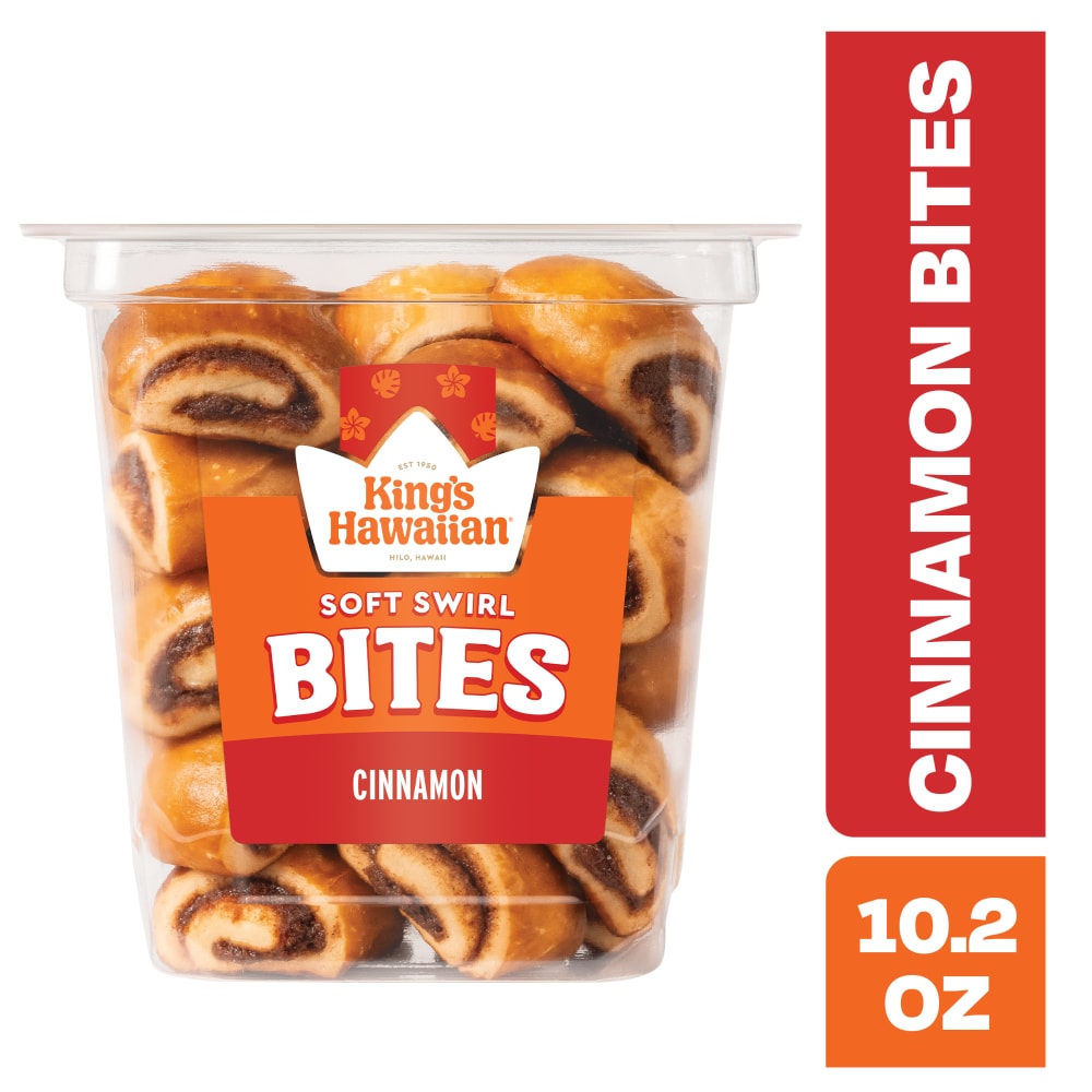 KING’S HAWAIIAN® Cinnamon Swirl Bites