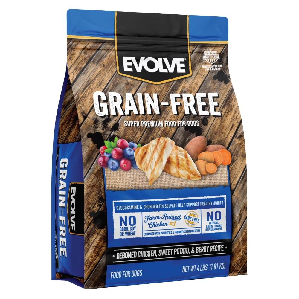 Evolve® Grain Free Chicken Sweet Potato & Berry Recipe Dog Food
