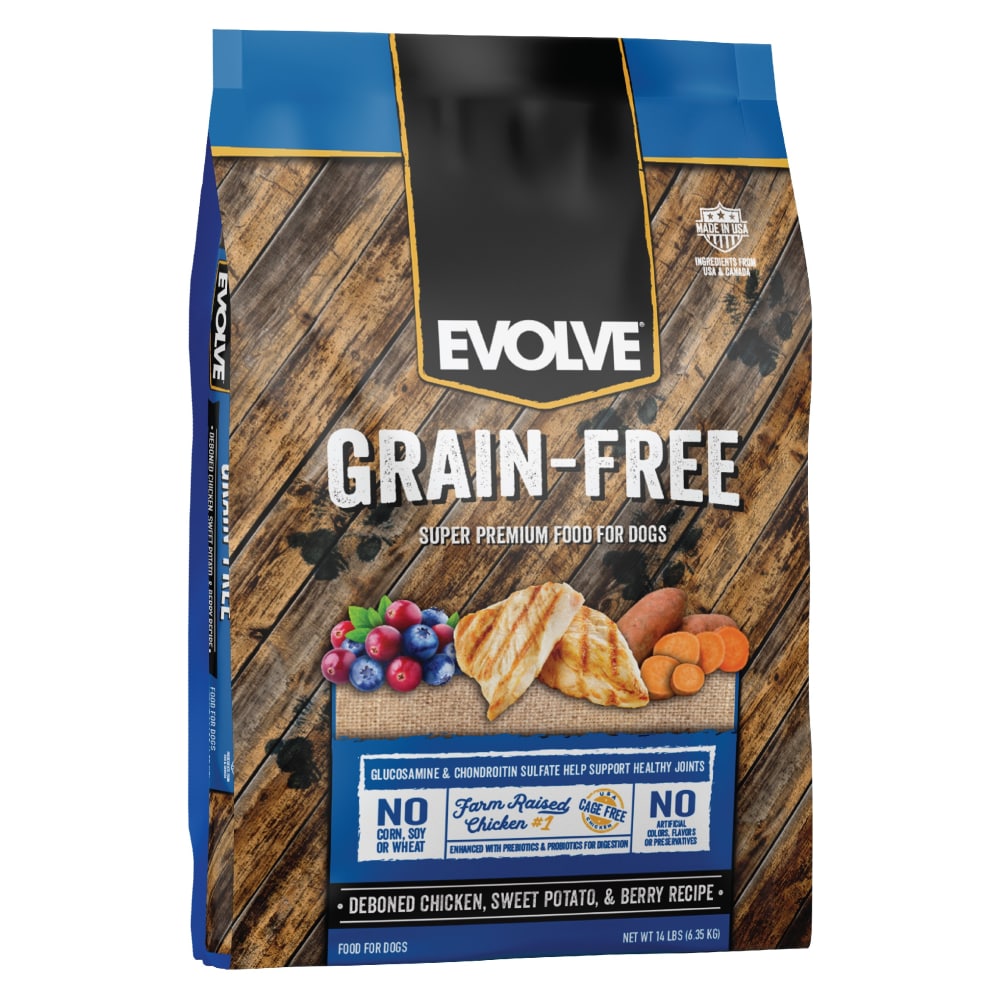 Evolve® Deboned Chicken Sweet Potato & Berry Recipe for Dogs