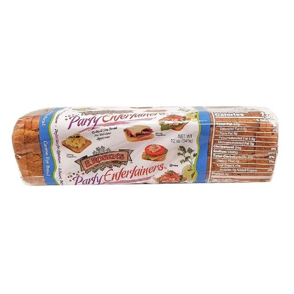 S. Rosen’s™ Party Entertainers Caraway Rye Bread