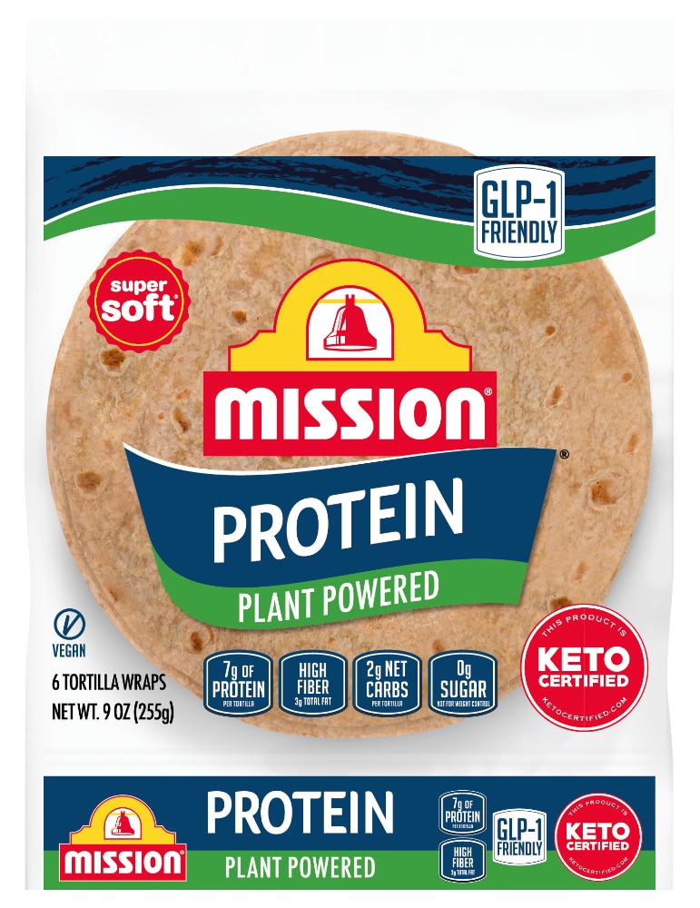 Mission Flour Soft Taco Protein 6ct 9oz