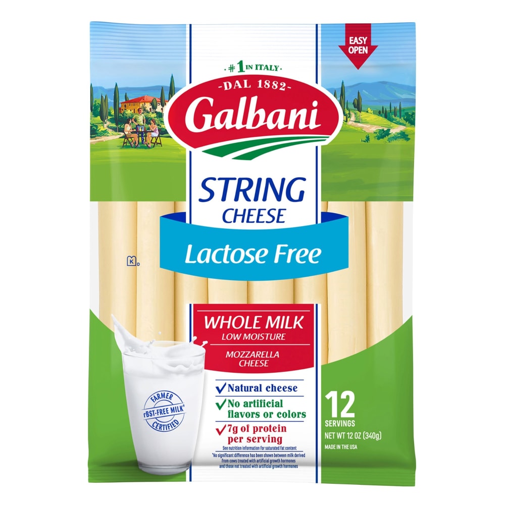 Galbani Lactose Free Mozzarella String Cheese 12 oz