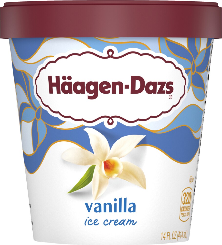 Haagen-Dazs Vanilla Ice Cream, 14 Oz.