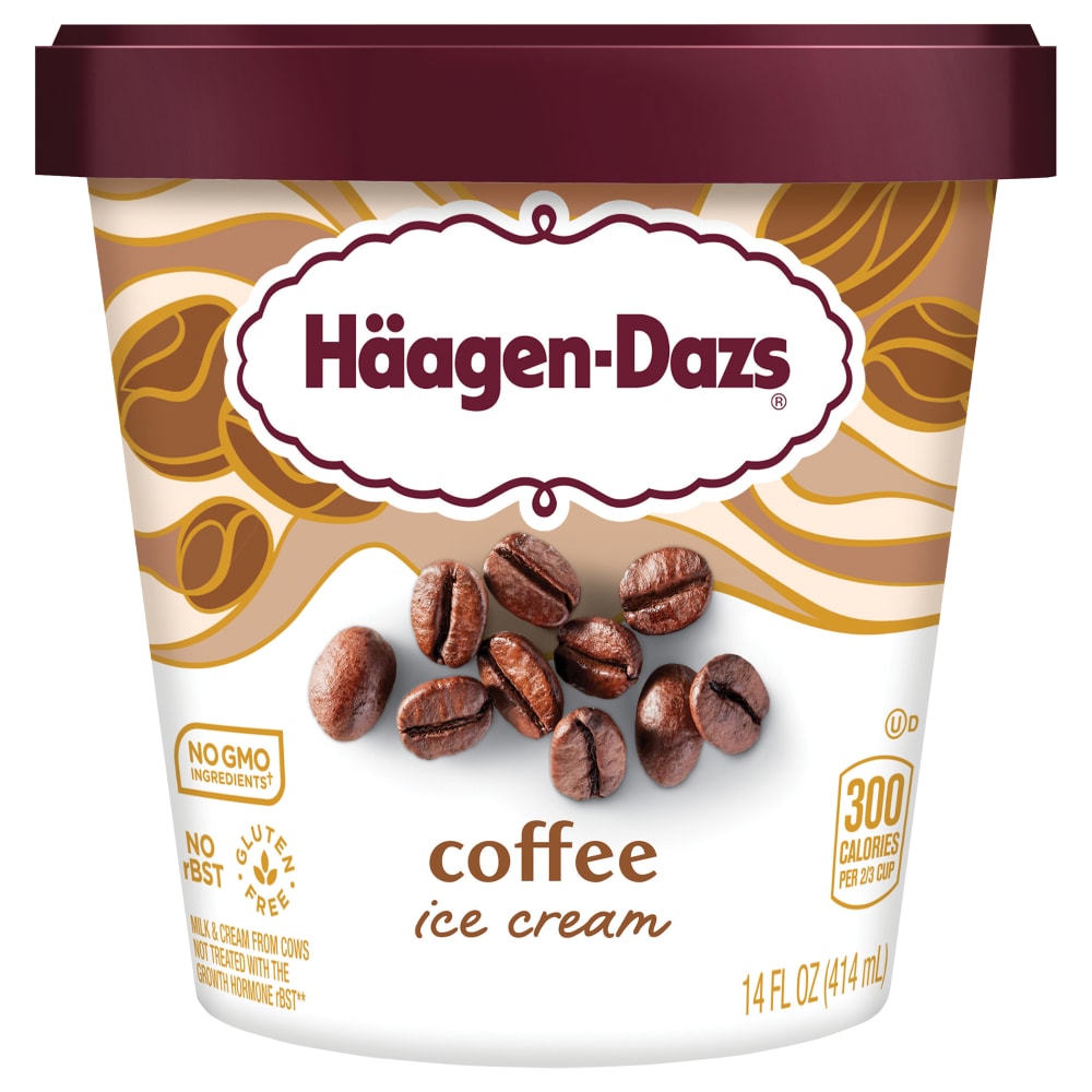 Haagen-Dazs Coffee Ice Cream, 14 Oz.