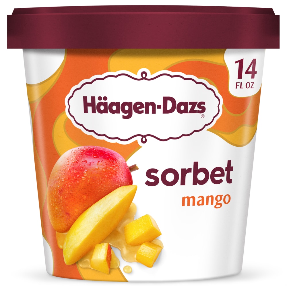 Haagen-Dazs Mango Sorbet, 14oz