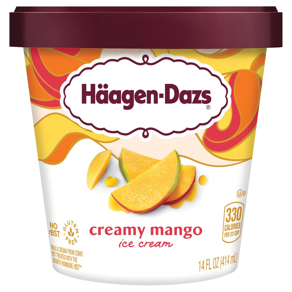 Häagen-Dazs Mango Ice Cream, 14 Oz.