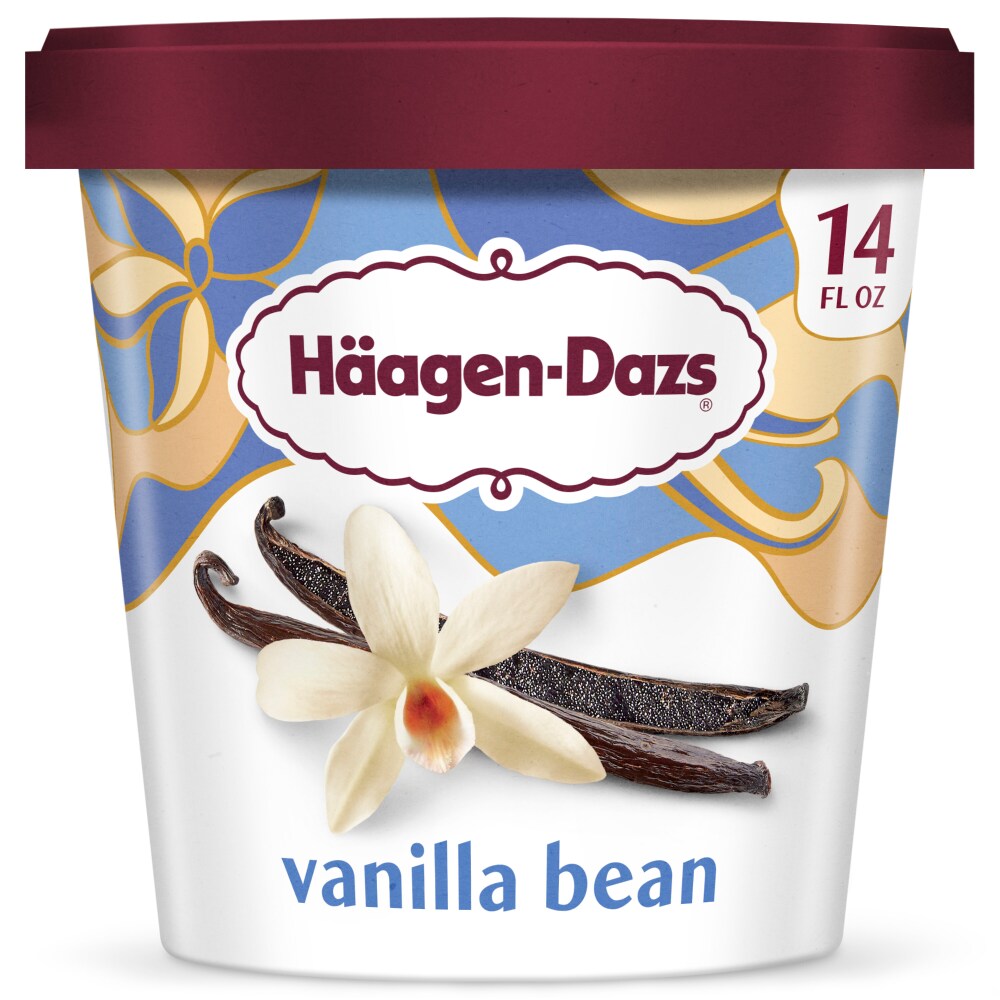 Häagen-Dazs Vanilla Bean Ice Cream, 14 Oz.