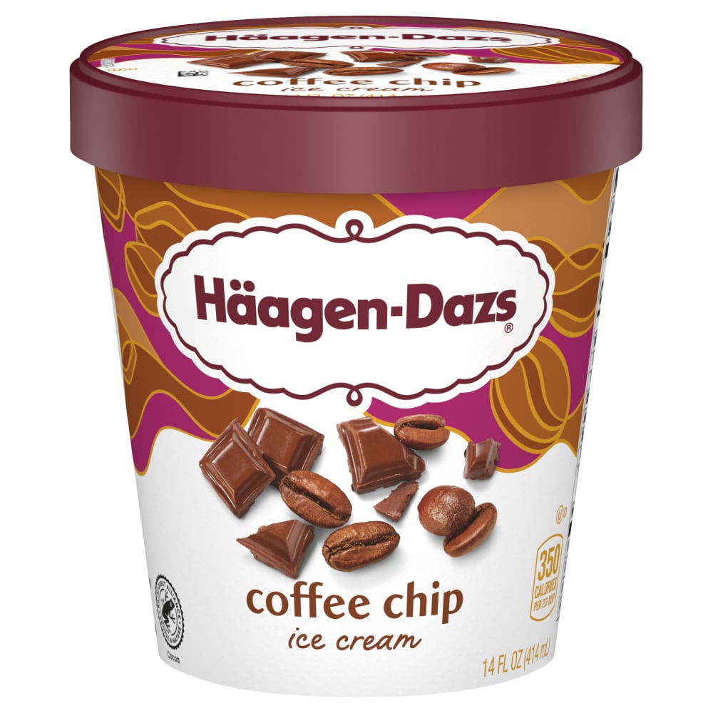Häagen-Dazs Coffee Chip Ice Cream, 14 Oz.