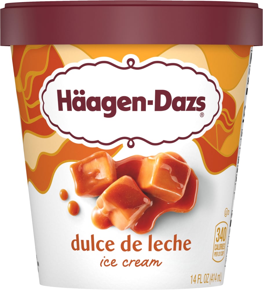 Haagen-Dazs Dulce de Leche Ice Cream, 14oz