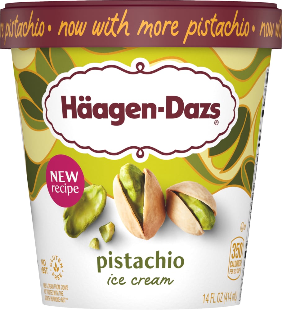 Häagen-Dazs Pistachio Ice Cream, 14 Oz.