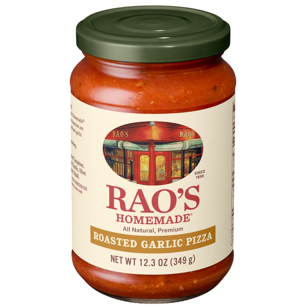 Rao’S Homemade® Roasted Garlic Pizza Sauce Made With Italian Tomatoes