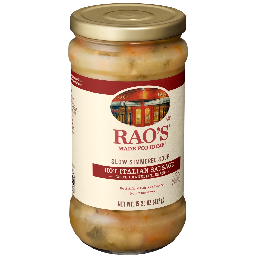 Rao’s Made For Home Hot Italian Sausage Soup, 15.25 Oz Jar