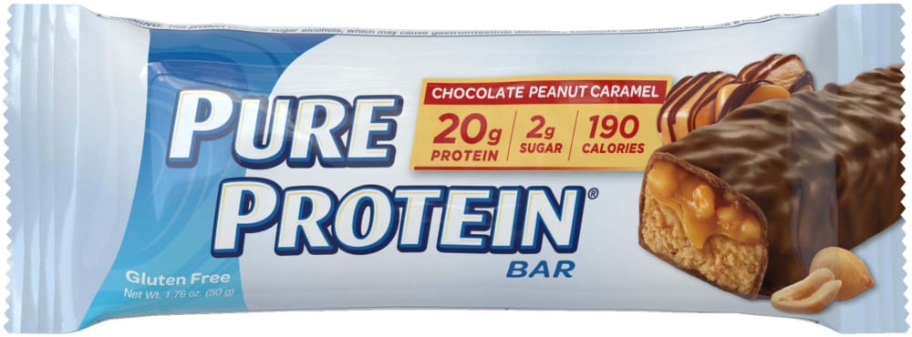 Pure Protein Chocolate Peanut Caramel Protein Bars