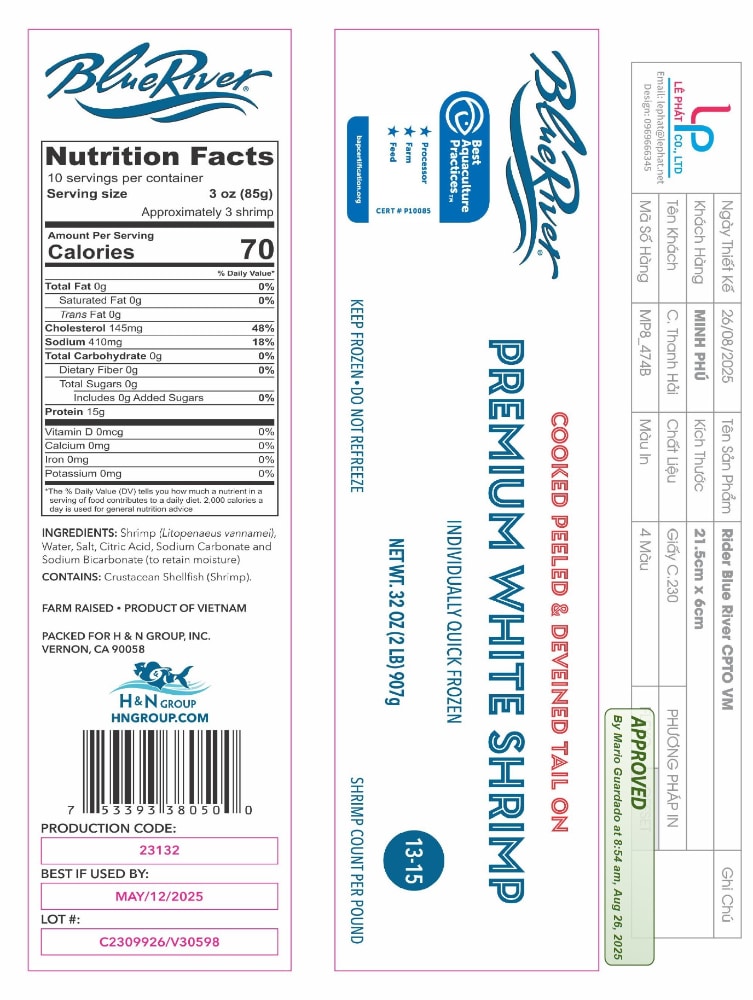 Blue River® Premium White Shrimp