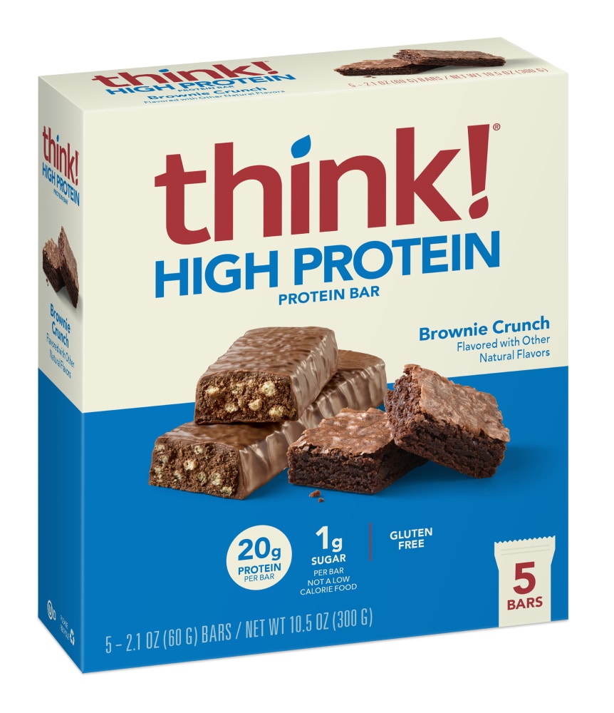 think! Brownie Crunch High Protein Bars