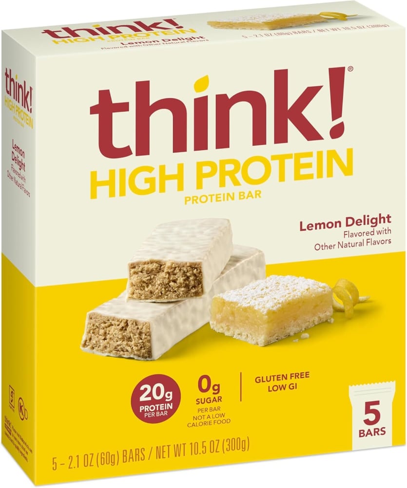 think! Lemon Delight High Protein Bars