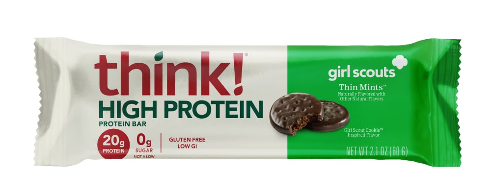 think! Girl Scouts Thin Mints High Protein Bar