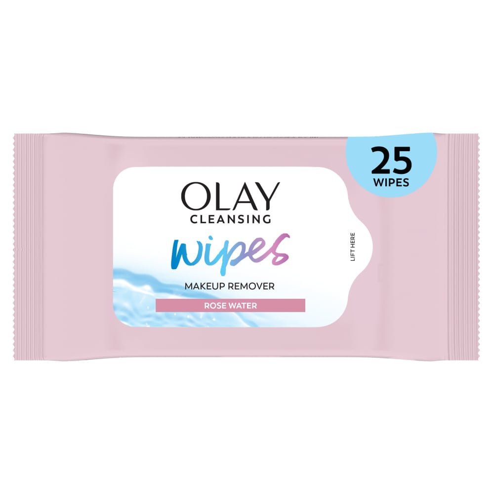 Olay Cleanse Makeup Remover Wipes Rose Water Fragrance