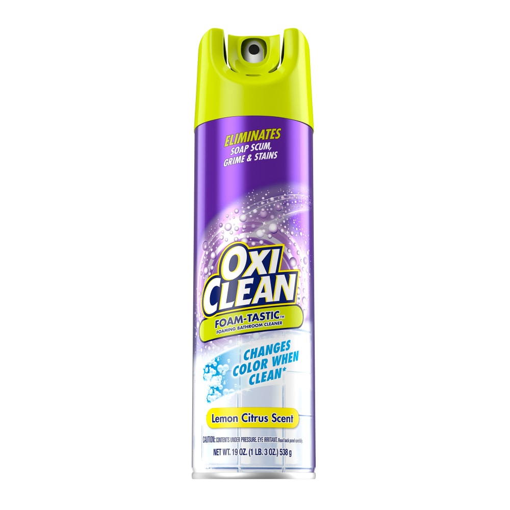 OxiClean™ Foam-Tastic™ Lemon Citrus Scent Foaming Bathroom Cleaner
