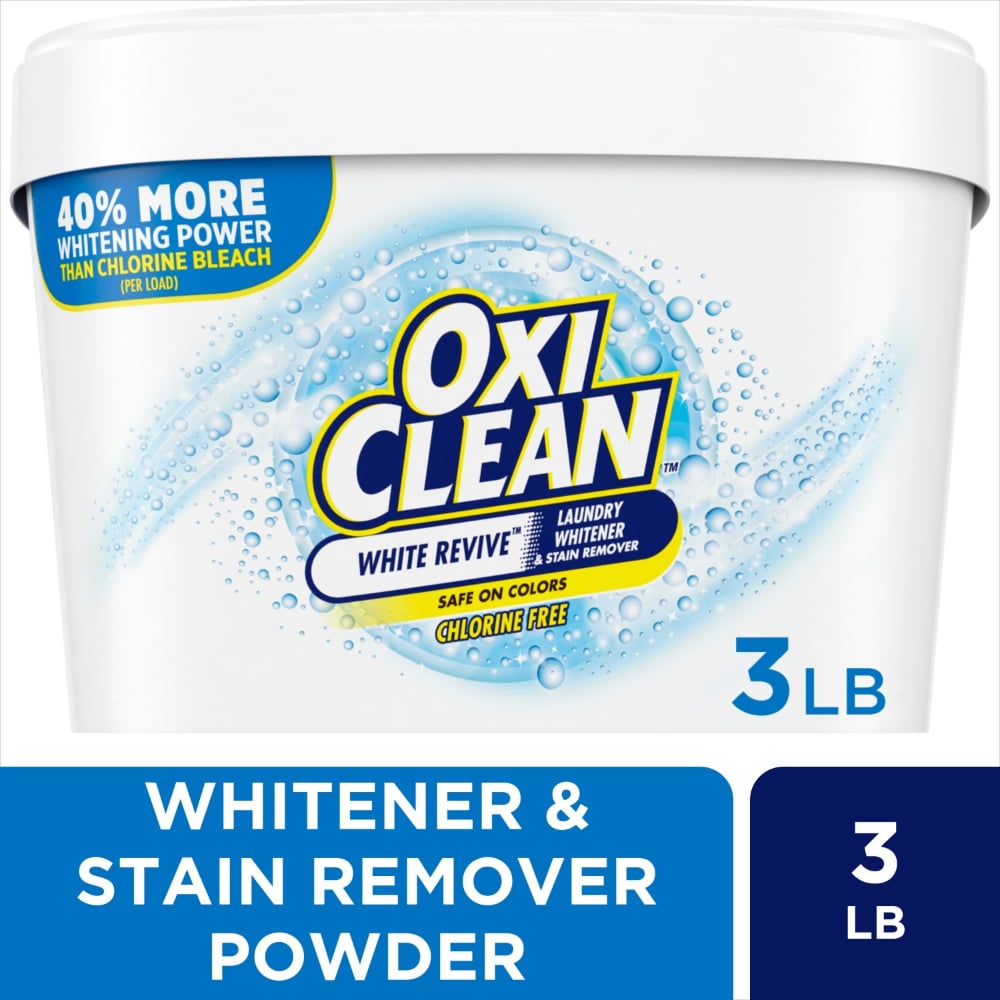 OxiClean White Revive Laundry Whitener and Stain Remover Powder