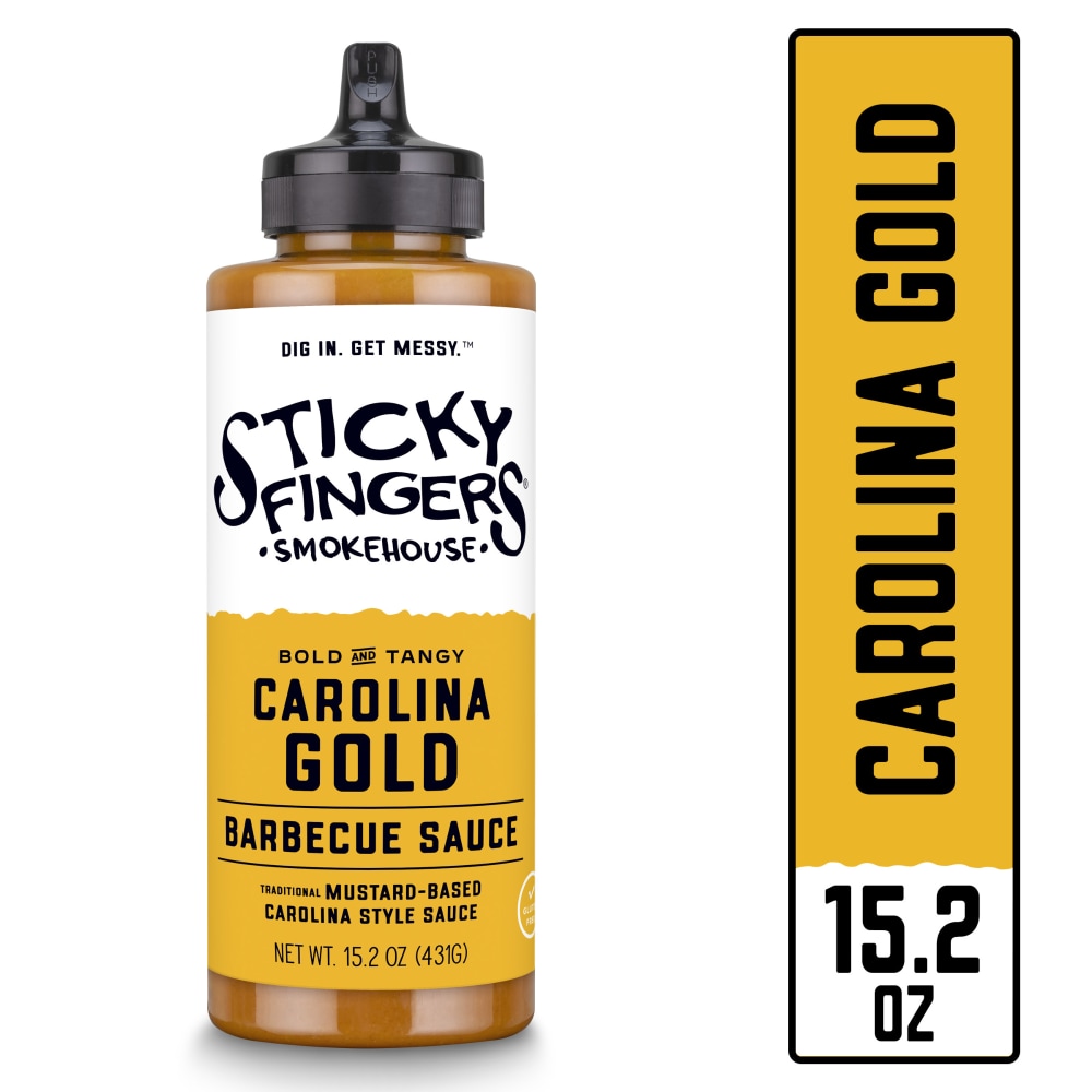 Sticky Fingers® Smokehouse Carolina Gold Barbecue Sauce 15.2 oz