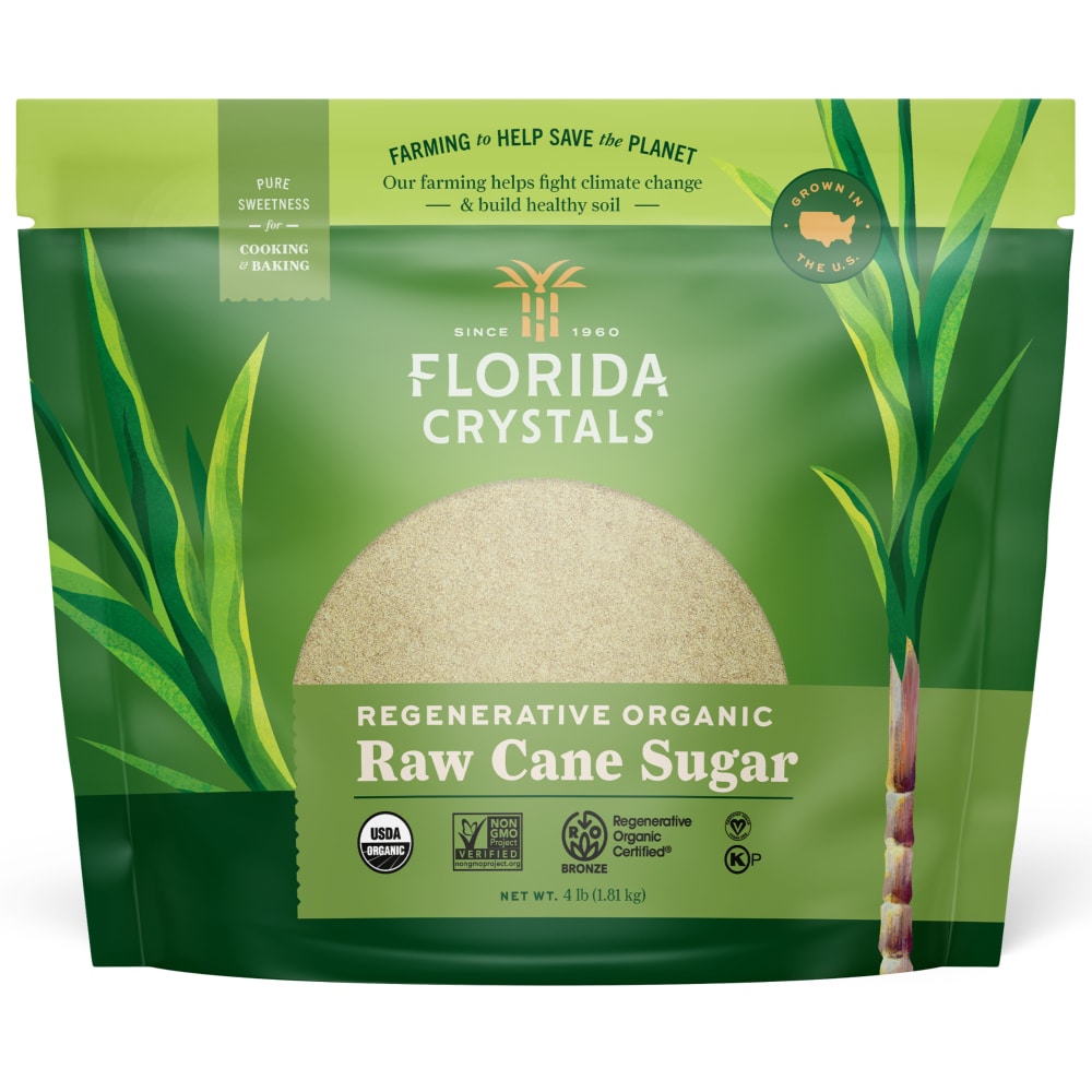 Florida Crystals® Regenerative Organic Raw Cane Sugar