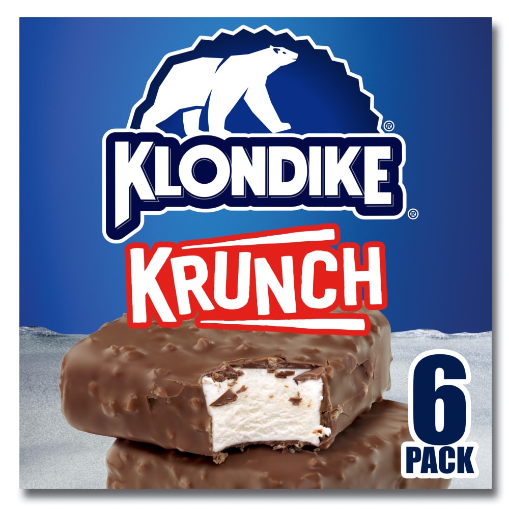 Klondike Krunch Frozen Dairy Dessert Bars
