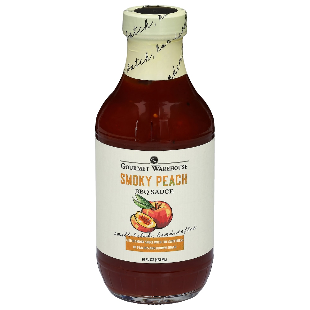 The Gourmet Warehouse Smoky Peach BBQ Sauce