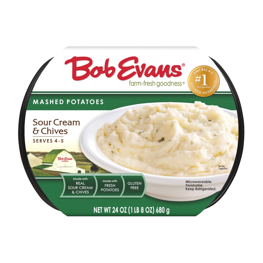 Bob Evans Sour Cream & Chive Mashed Potatoes