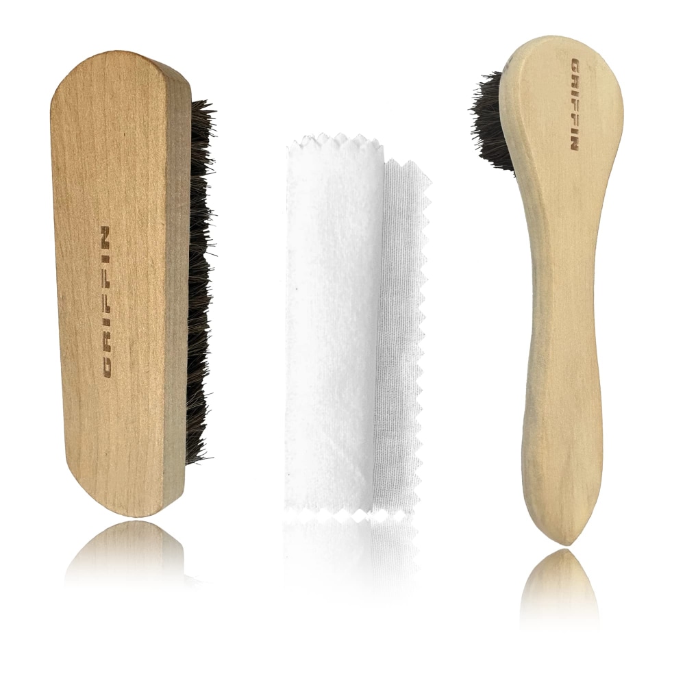 Griffin Shoe Care – 3-Piece Shine Kit