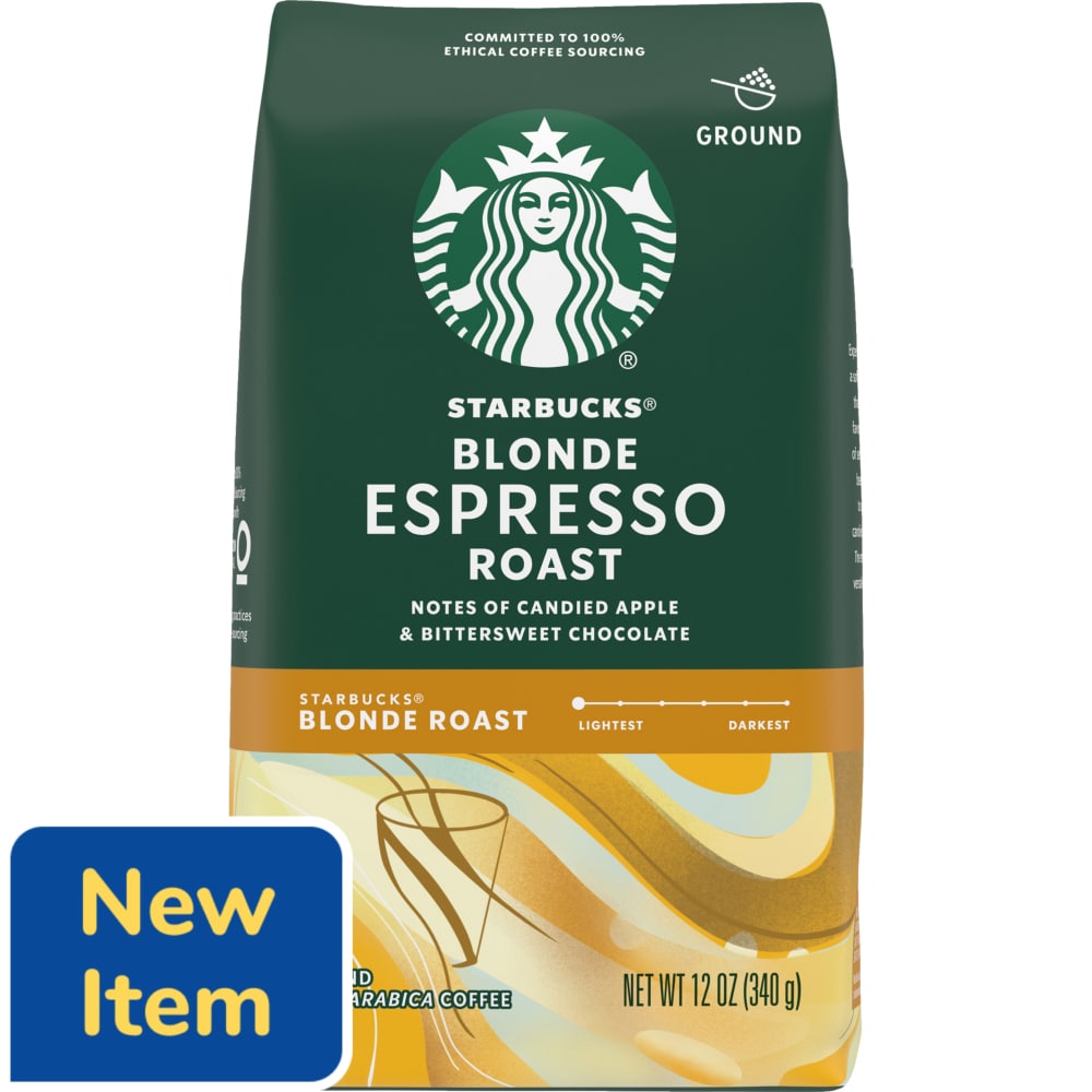Starbucks® Blonde Espresso Roast Ground Coffee
