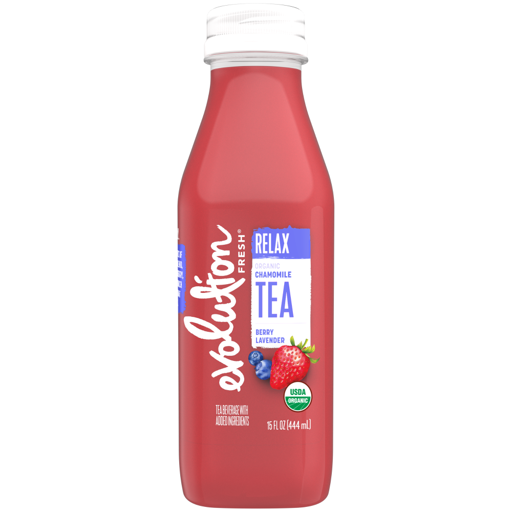 Evolution Fresh Organic Berry Lavender Chamomile Tea Relax