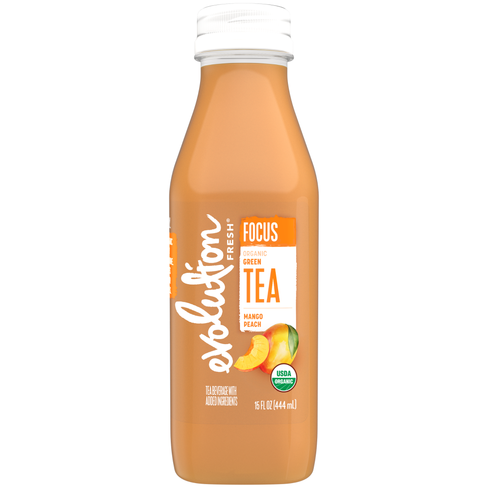 Evolution Fresh® Focus Organic Mango Peach Green Tea