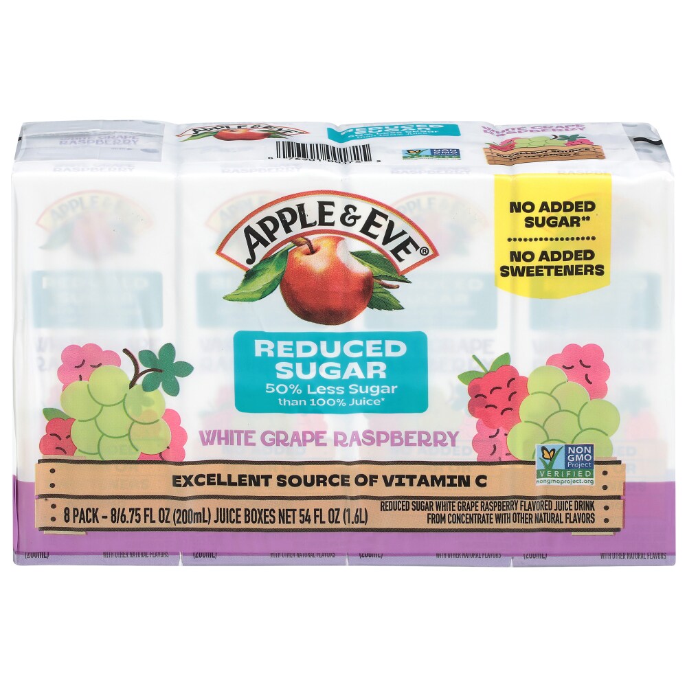 Apple & Eve ® Reduced Sugar White Grape Raspberry