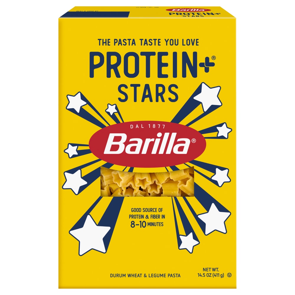 Barilla® Protein+® Stars Durum Wheat and Legume Pasta