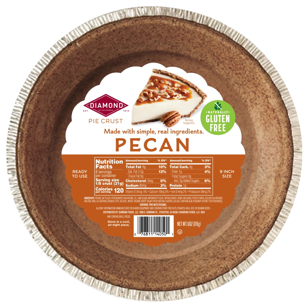 Diamond Pecan-Pie Crust