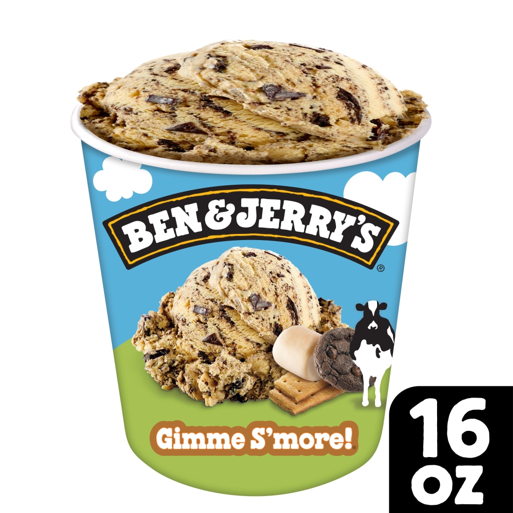 Ben & Jerry’s Gimme S’more™ Toasted Marshmallow Ice Cream Pint