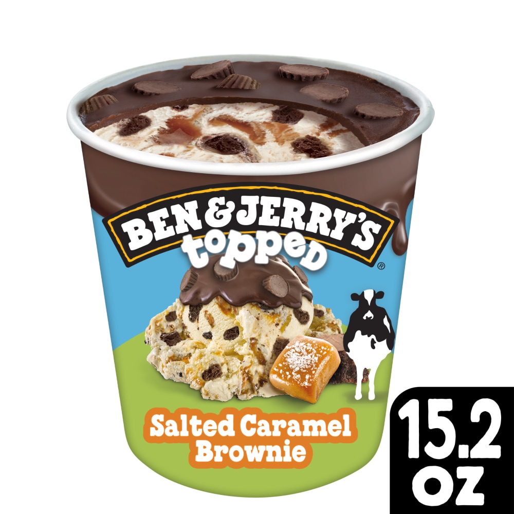 Ben & Jerry’s Topped Salted Caramel Brownie Ice Cream Pint
