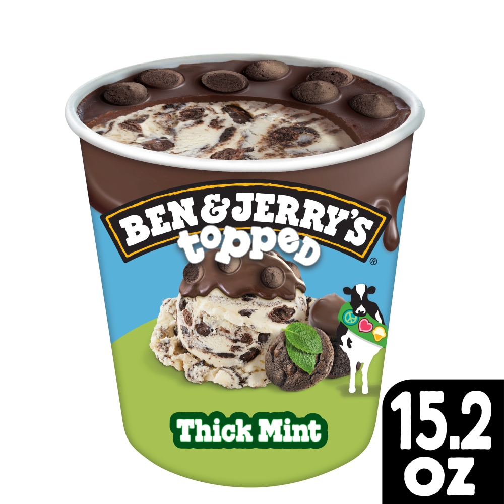 Ben & Jerry’s Topped Mint with Chocolate Ice Cream Pint