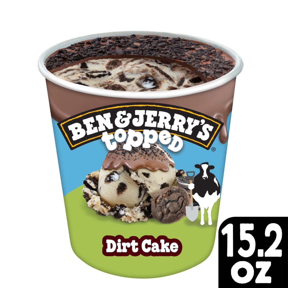 Ben & Jerry’s Topped Dirt Cake Ice Cream Pint