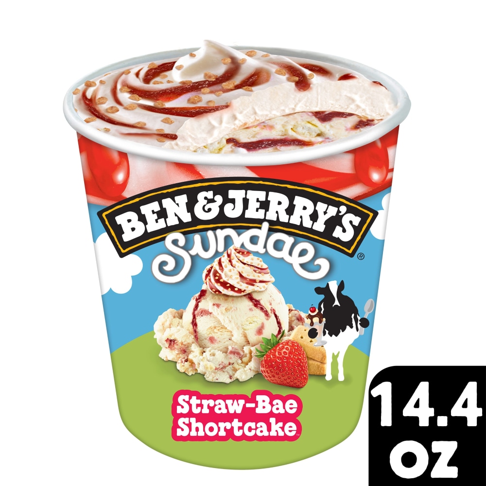 Ben & Jerry’s Straw-Bae Shortcake Sundae Ice Cream Pint