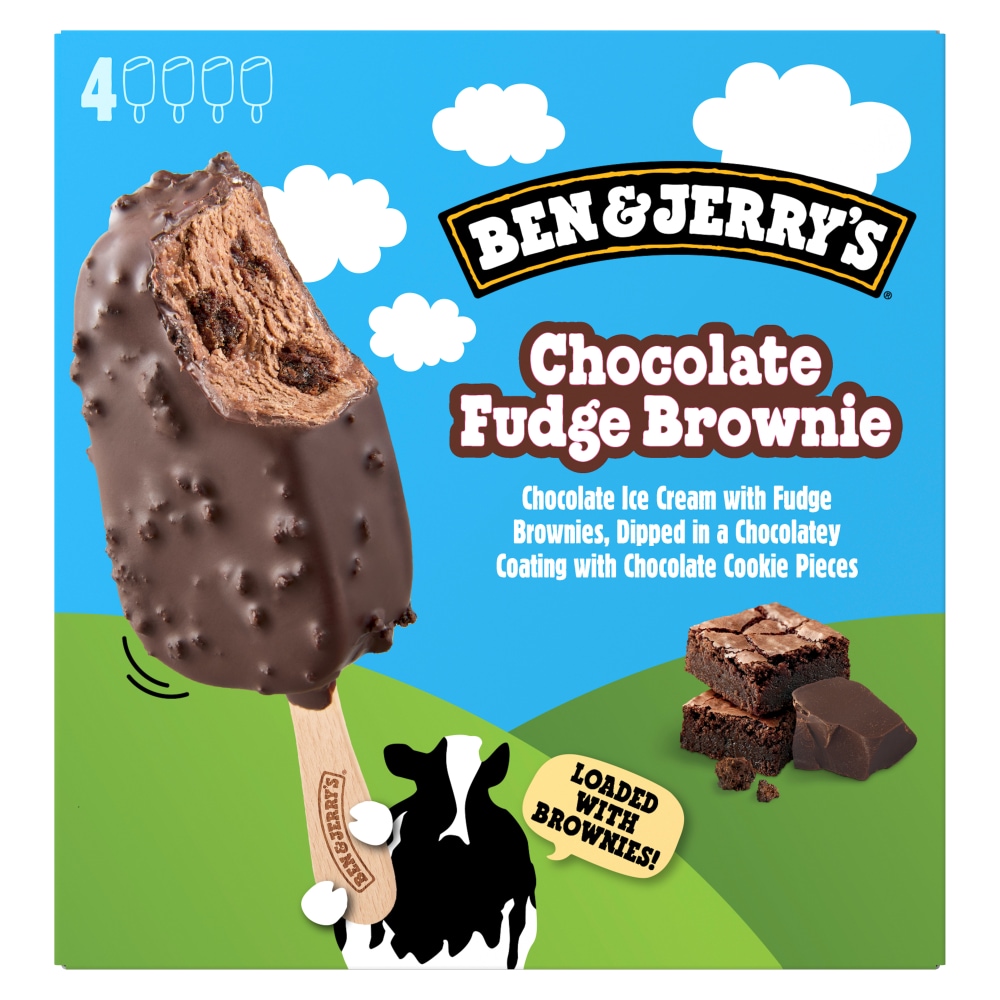 Ben & Jerry’s Chocolate Fudge Brownie Ice Cream Bars