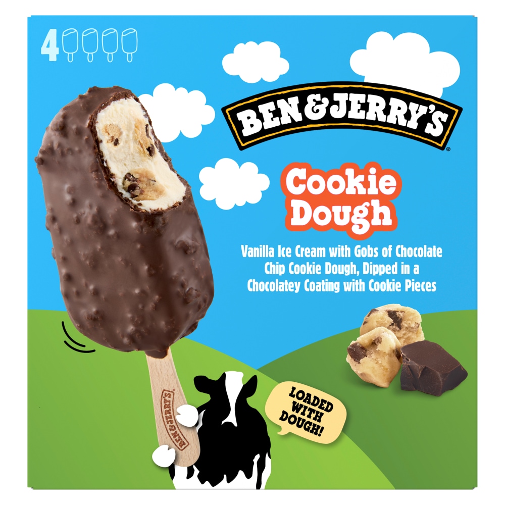 Ben & Jerry’s Cookie Dough Ice Cream Bars