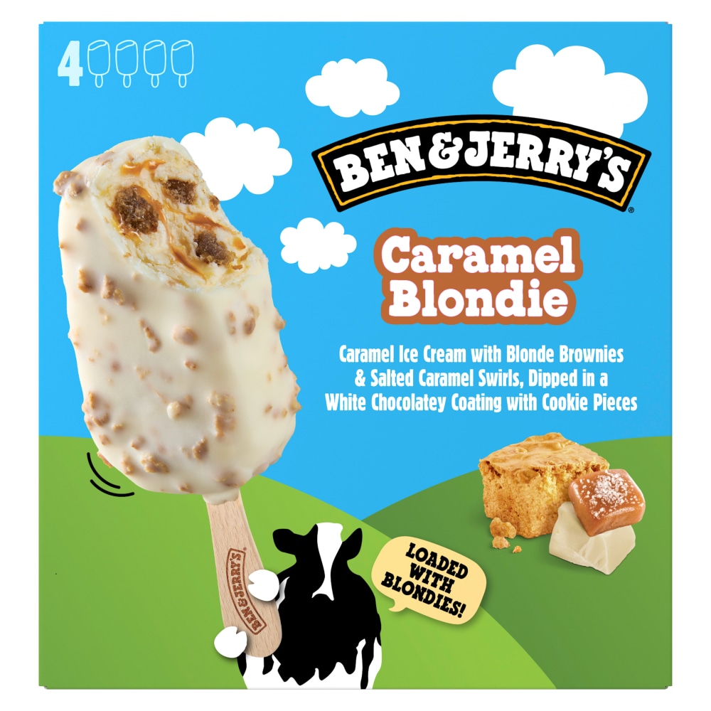 Ben & Jerry’s Caramel Blondie Ice Cream Bars